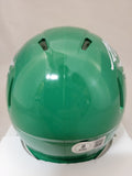 AJ BROWN SIGNED PHILADELPHIA EAGLES KELLY GREEN SPEED MINI HELMET BECKETT QR