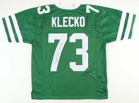 Joe Klecko Signed Jets Jersey "HOF 2023" (JSA) D.E. New York Sack Exchange