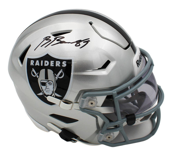 Brock Bowers Signed Las Vegas Raiders Speed Flex Mid-Size NFL Midi Helmet