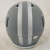 TROY AIKMAN SIGNED DALLAS COWBOYS SLATE SPEED AUTHENTIC HELMET BECKETT
