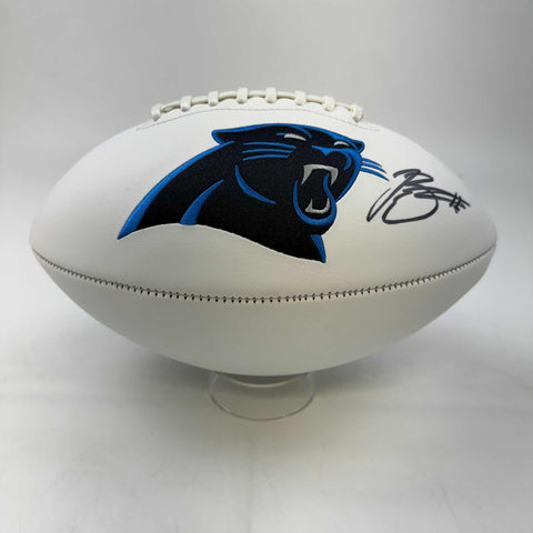 Autographed/Signed Bryce Young Carolina Panthers F/S Logo Football Fanatics COA
