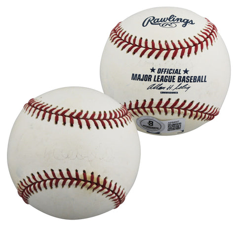 Yankees Derek Jeter Authentic Signed Allen Selig OML Baseball BAS #AE64047