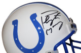 Peyton Manning Signed Indianapolis Colts Authentic Mini Helmet FAN 38954