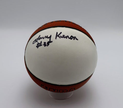 Larry Kenon Autographed Mini Basketball -- San Antonio Spurs | JSA COA