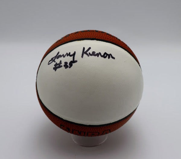 Larry Kenon Autographed Mini Basketball -- San Antonio Spurs | JSA COA