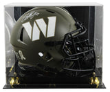 Commanders Terry McLaurin Signed STS Full Size Speed Proline Helmet W/ Case BAS