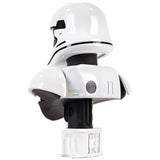 John Boyega Autographed Star Wars First Order Stormtrooper 1/2 Bust with FN-2187