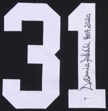 Donnie Shell Signed Pittsburgh Steelers Jersey Inscribed HOF 2020 (Beckett) D.B.