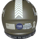 Darrelle Revis Autographed/Signed New York Jets 22 STS Mini Helmet Beckett 42358