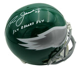 Ron Jaworski Signed/Inscribed Eagles Full Size Replica Helmet JSA 156112