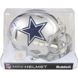 Charles Haley Autographed Dallas Cowboys Mini Helmet Beckett Witness 51705