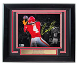 Rashee Rice Signed 8x10 Photo Kansas City Chiefs Framed Beckett 187174