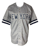 Bobby Richardson New York Signed Gray Baseball Jersey 60 WS MVP Sports Integrity