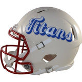 Earl Campbell Signed Tennessee Titans Authentic Retro Helmet Beckett W 56954
