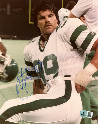 Mark Gastineau Autographed/Signed New York Jets 8x10 Photo Beckett 57581