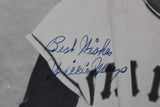 Giants Willie Mays "Best Wishes" Signed 8x10 Photo Rookie Era Signature! JSA LOA