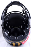 Derek Carr Autographed Saints F/S Eclipse Speed Authentic Helmet-Beckett W Holo
