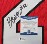 Budda Baker Signed Arizona Cardinals Red Custom Football Jersey Beckett 157557
