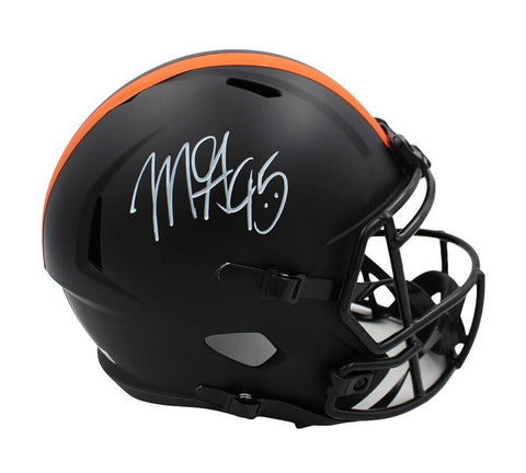 Myles Garrett Signed Cleveland Browns Speed Full Size Eclipse NFL Helmet