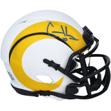 COOPER KUPP Autographed Rams Lunar Eclipse Mini Speed Helmet FANATICS