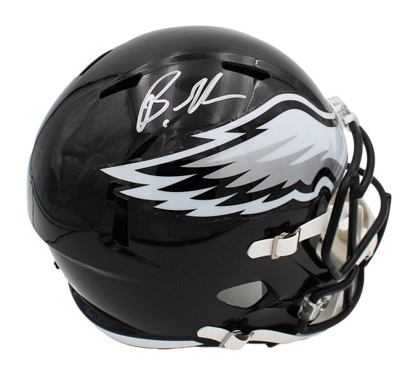 Brandon Graham Signed Philadelphia Eagles Speed Full Size Alt Black NFL Helmet