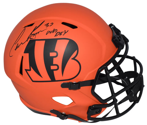 CHASE BROWN AUTOGRAPHED CINCINNATI BENGALS RAVE FULL SIZE HELMET W/ WHO DEY
