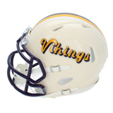Fran Tarkenton Autographed "HOF 86" Minnesota Vikings RETRO Mini Helmet Beckett