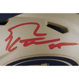 George Kittle Autographed San Francisco 49ers Rave Mini Helmet Beckett 49872