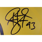 Troy Polamalu Autographed Pittsburgh Steelers Rave F/S Helmet Beckett 50276