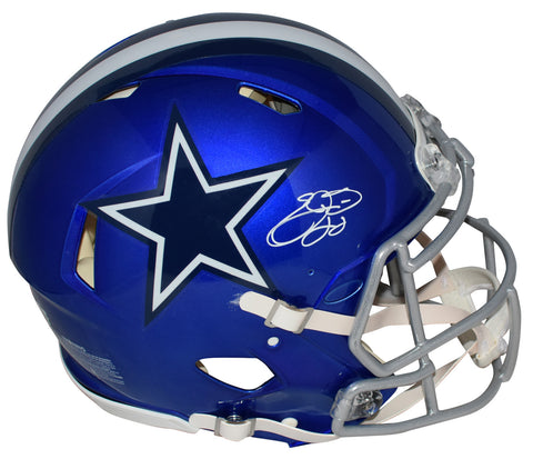 EMMITT SMITH AUTOGRAPHED DALLAS COWBOYS FLASH AUTHENTIC SPEED HELMET BECKETT