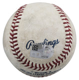 Dodgers Yoshinobu Yamamoto Game Used Manfred Baseball White Sox vs. Dodgers MLB