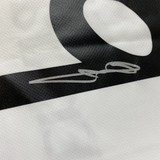 Autographed/Signed Karim Benzema Real Madrid White Jersey Beckett BAS COA