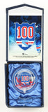 Henrik Lundqvist Signed New York Rangers 100th Anniversary Crystal Puck Fanatics
