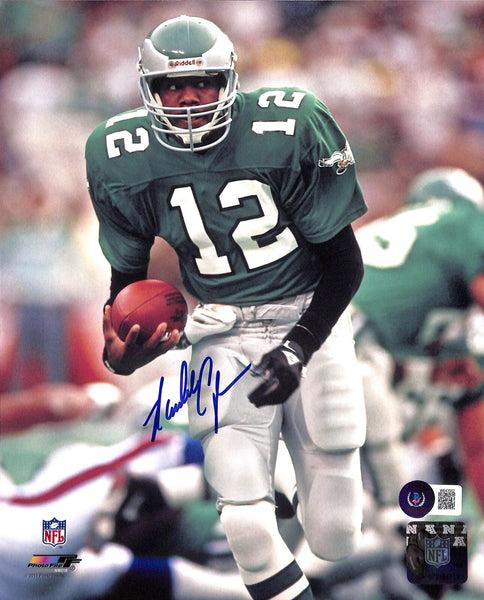 Randall Cunningham Autographed/Signed Philadelphia Eagles BAS 42873