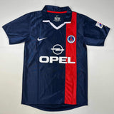 Autographed/Signed Ronaldinho PSG Paris Saint Germain Blue Jersey Beckett COA