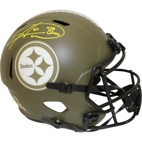 Hines Ward Autographed Pittsburgh Steelers F/S 22 STS Helmet Beckett 48614