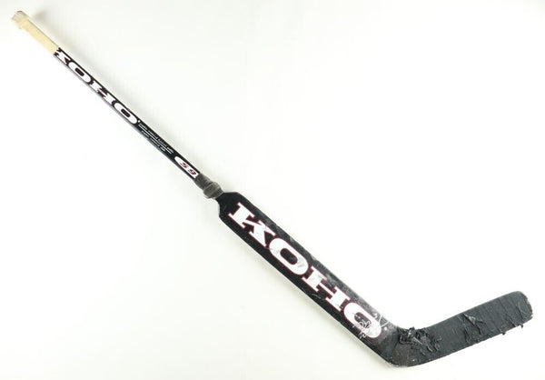 David Aebischer Signed Koho Goalie Stick (Beckett) Ex-Colorado Avalanche Goalie