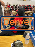 Ty Law Autographed New England Patriots 22 STS Mini Helmet HOF Beckett 54279