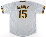 Doug Drabek Signed Pittsburgh Pirates Jersey (TSE) 1994 N L All-Star Pitcher