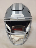 EMMITT SMITH SIGNED DALLAS COWBOYS SLATE SPEEDFLEX AUTHENTIC HELMET PROVA