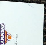 Deshaun Watson Autographed Signed 13x40 Panoramic Photo Clemson Beckett I13261