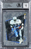 Cowboys Emmitt Smith Signed 1996 Collector's Choice #M12 Card Auto 10! BAS Slab