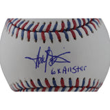 Harold Baines Autographed Chicago White Sox OML Baseball 6x AS Beckett 49182