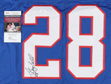 Greg Bell Signed Buffalo Bills (JSA COA) 1984 1st Round Draft Pick Notre Dame RB