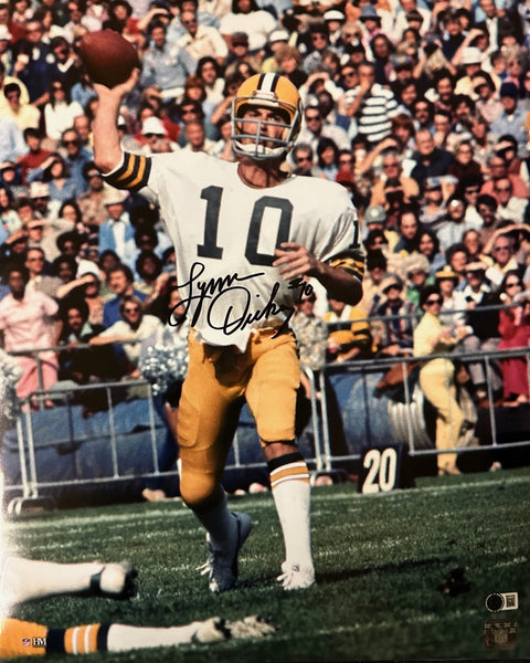 LYNN DICKEY Signed 16x20 Photo #1 - Green Bay Packers AUTO - BAS