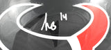 Kayshon Boutte Autographed Houston Texans F/S Speed Authentic Helmet- Beckett W