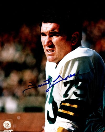 Packers FORREST GREGG (d) Signed 8x10 Photo #8 AUTO - HOF '77 - SB III Champ