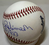 Orioles BROOKS ROBINSON Signed Official MLB Baseball AUTO w/ HOF 1983 - JSA