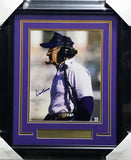 Don James Autographed Framed 11x14 Photo Washington Huskies Beckett QR #AE31842