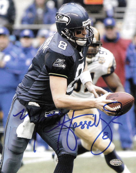 Matt Hasselbeck Autographed Signed 8x10 Photo Seattle Seahawks MCS Holo #63009